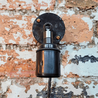 Industrial  Antique Iron E27 Swivel Wall Light