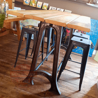 Industrial Style Bar Table