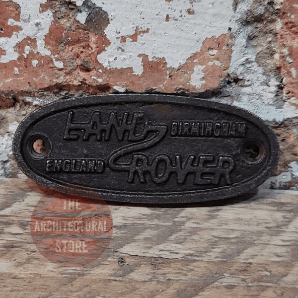 Land Rover Plaque