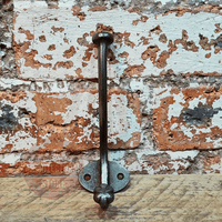 Large Shell Tipped Double Coat Hook 150mm 6