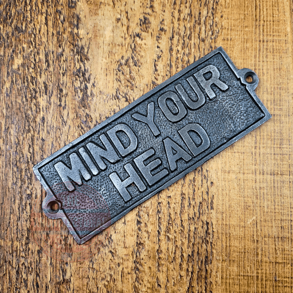Mind Your Head Plaque