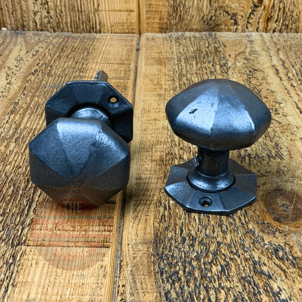 Octagonal Door Knob Set