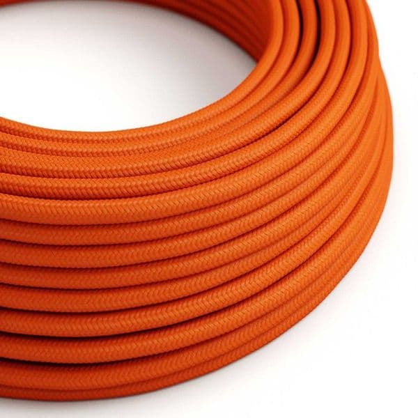 Orange 3 Core Electrical Cable