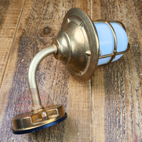 Outdoor Brass Bulkhead Light