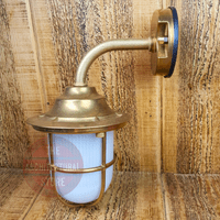 Outdoor Brass Bulkhead Light