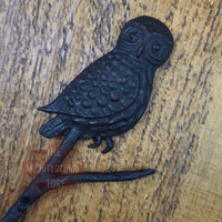 Owl On Branch Coat Hook