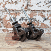 Pair Of Screw In Airer Pulleys '1883'