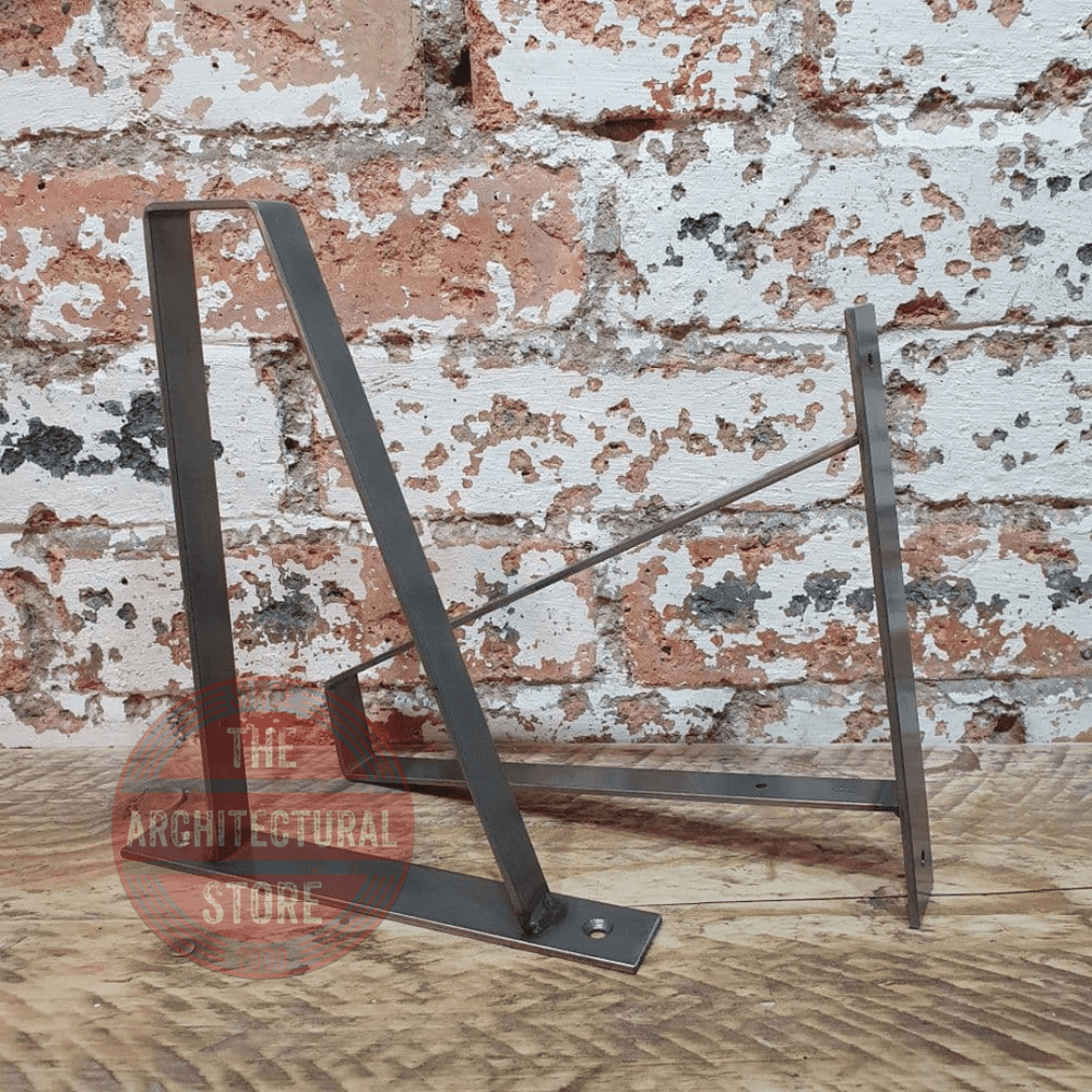 Pair Of Suspense Shelf Brackets Clear Coat