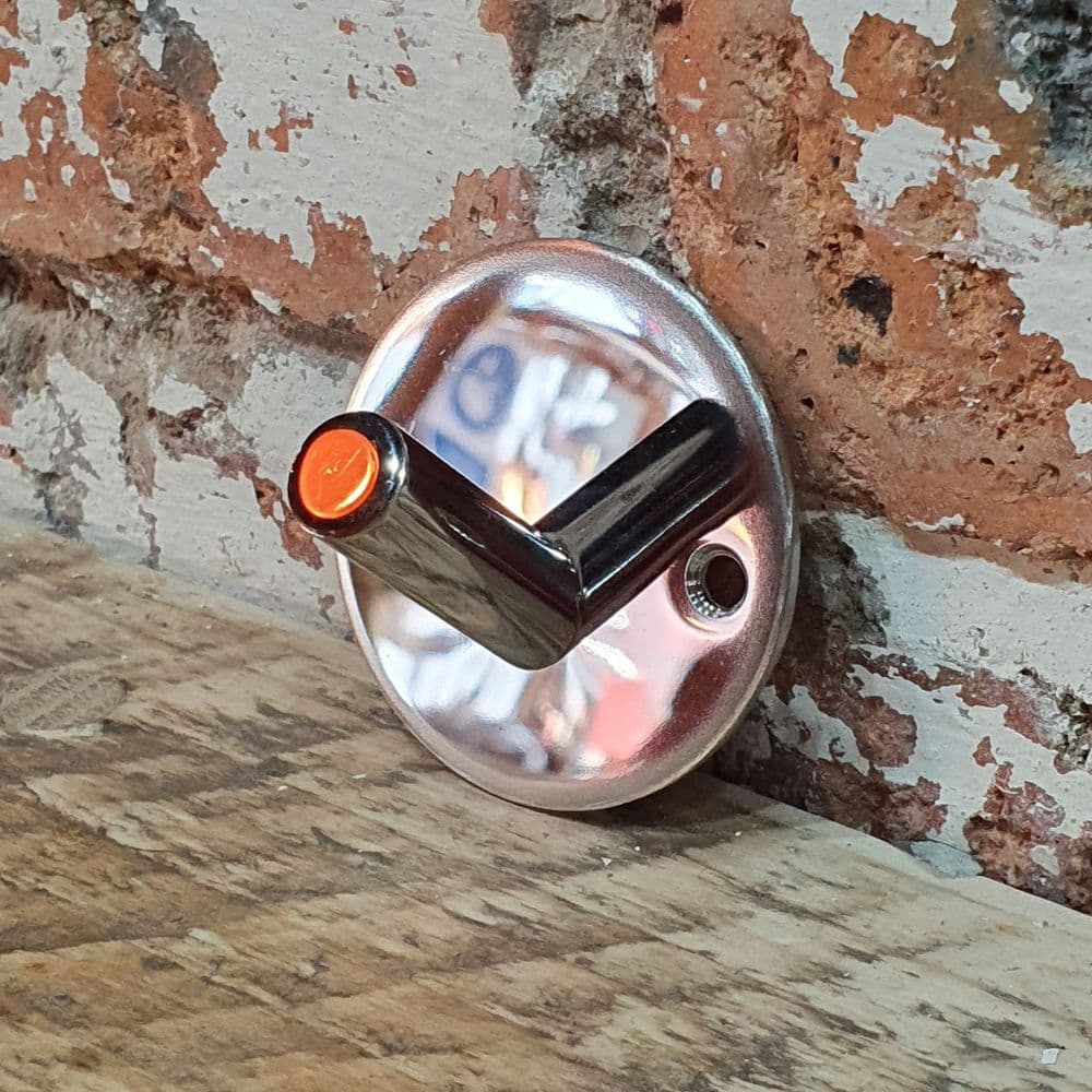 Polished Stainless Steel Robe Hook