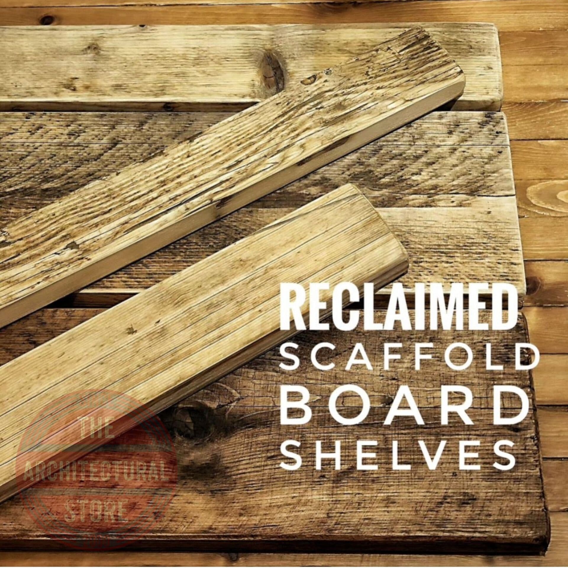 Reclaimed Scaffold Board Shelves 22cm x 3 6cm