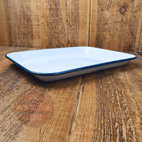Rectangle Enamel Baking Tray