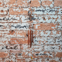 Rose Gold Moon Wind Chime