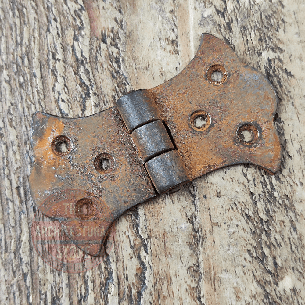 Rust Effect Butterfly Hinge 75mm