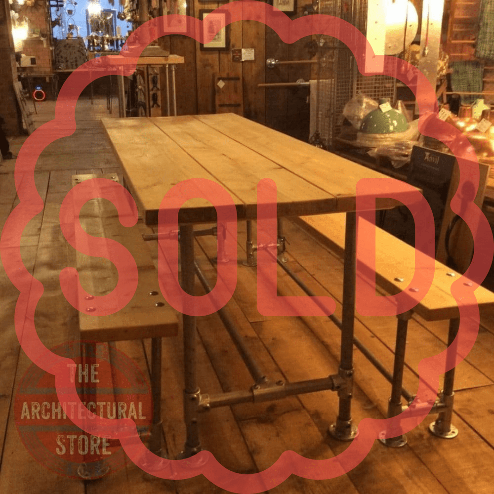 Scaffold Table And Benches