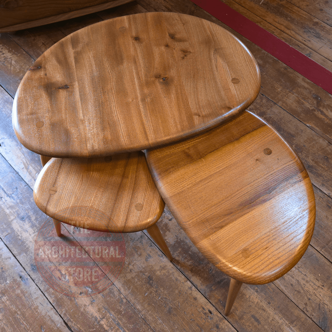 Set Of 3 Ercol Nest Of Tables