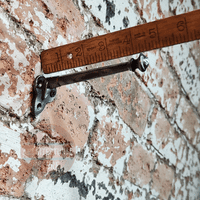 Single Arm Traditional Coat Hook With 4 Inch  Standout