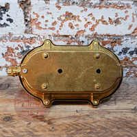 Solid Brass Outdoor Bulkhead Light With Cover