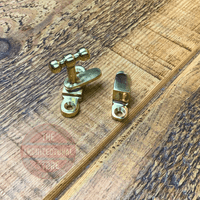 Solid Brass Showcase Fastener