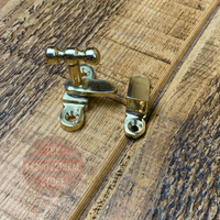 Solid Brass Showcase Fastener