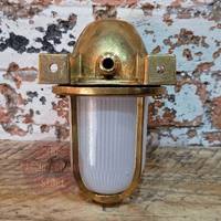 Solid Brass Wall Mounted Bulkhead Light