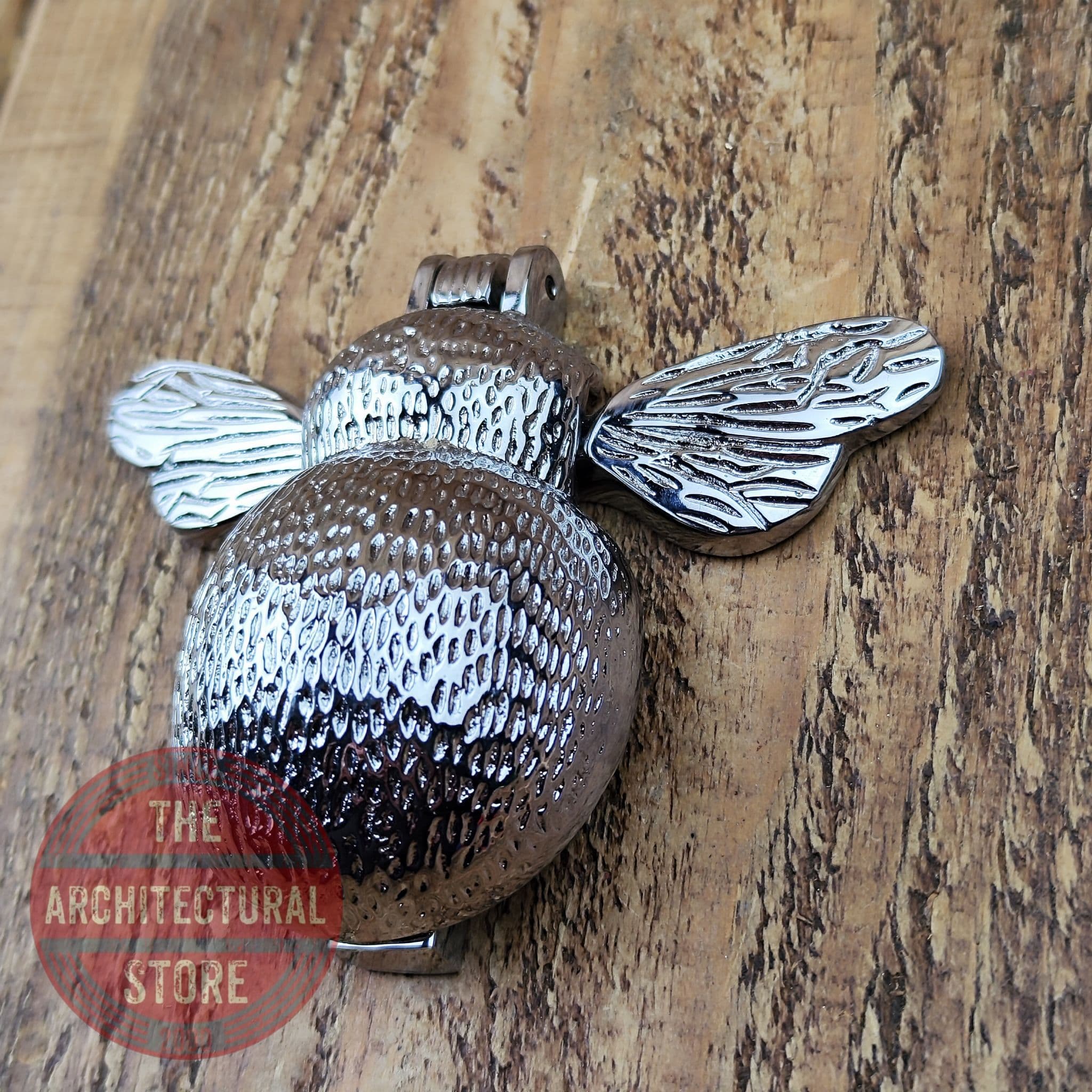 Solid Chrome Bee Door Knocker