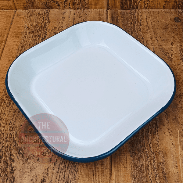 Square Enamel Baking Tray