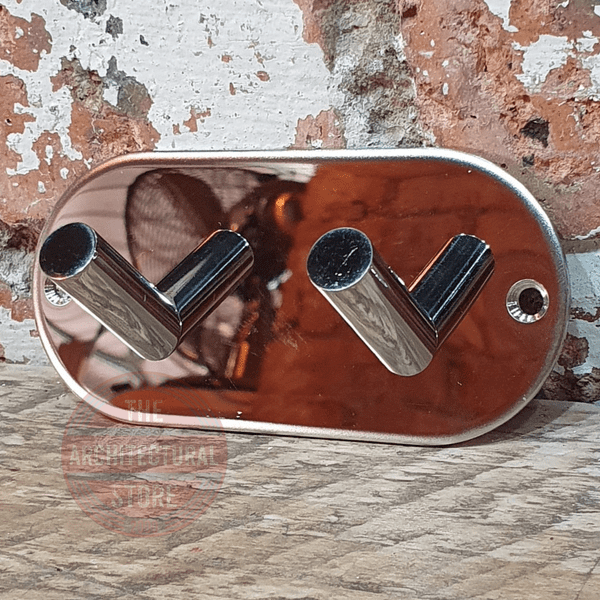 Stainless Steel Double Coat Hook