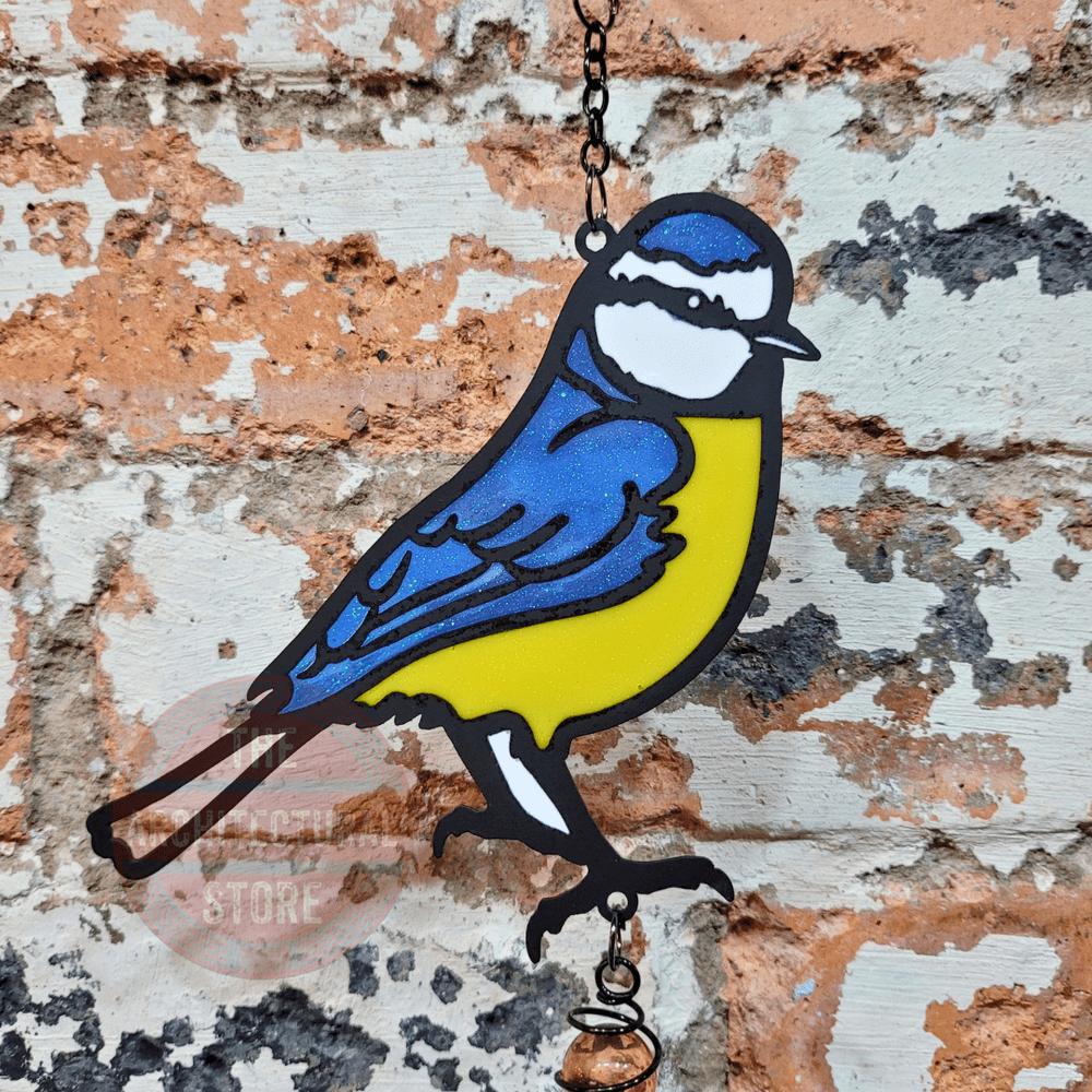 Suncatcher Blue Tit Wind Chime