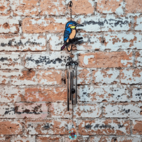 Suncatcher Kingfisher Wind Chime