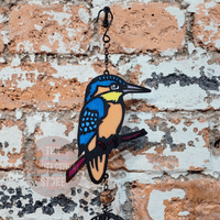 Suncatcher Kingfisher Wind Chime