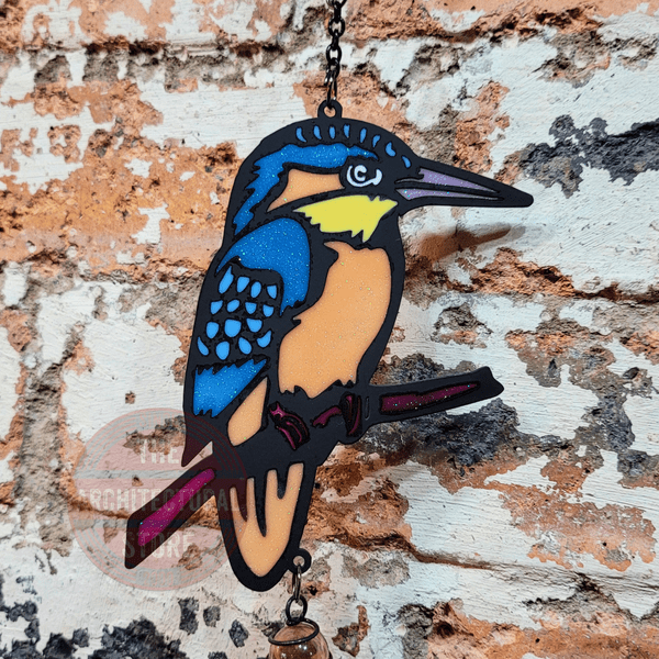 Suncatcher Kingfisher Wind Chime