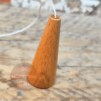 Tapered Solid Wood Light Pull
