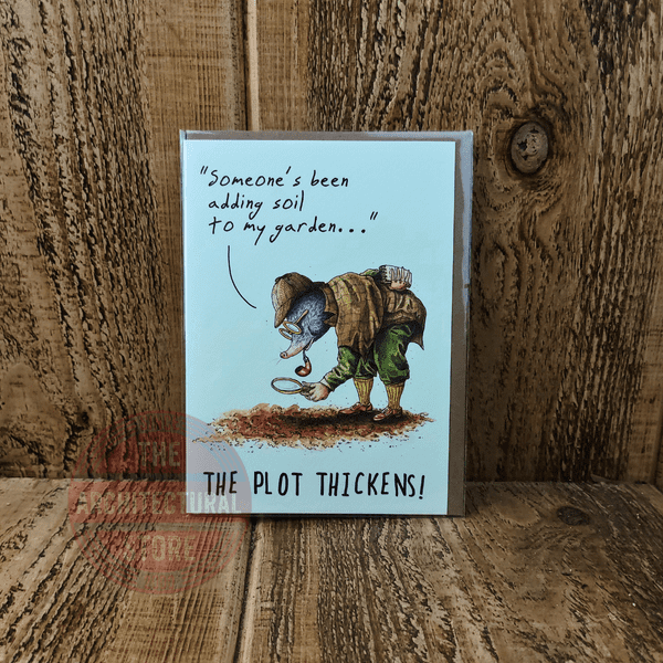 The Plot Thickens! Birthday / Greetings Cards