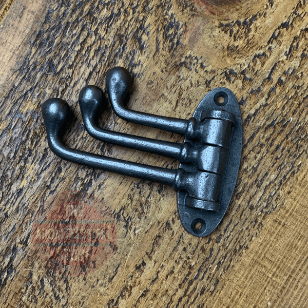 Triple Swivel Coat Hook