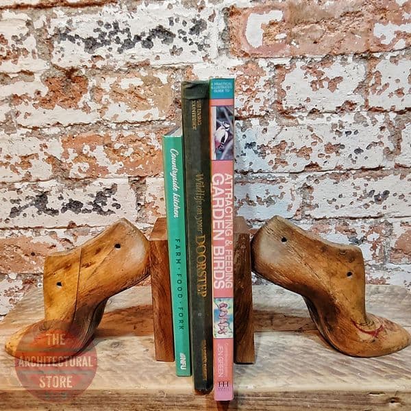 Vintage Shoe Last Book ends