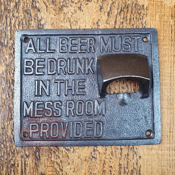 Wall Mounted Bottle Opener