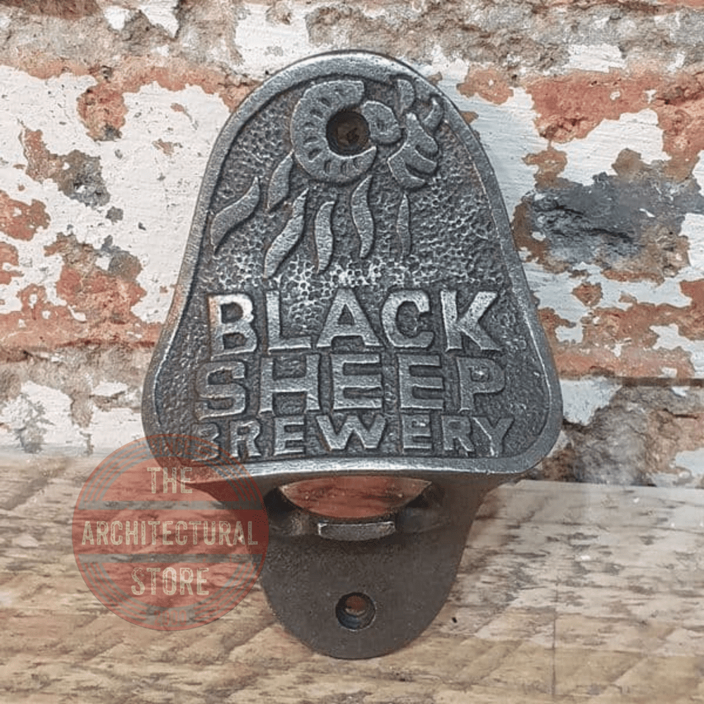 Wall Mounted Bottle Opener Black Sheep