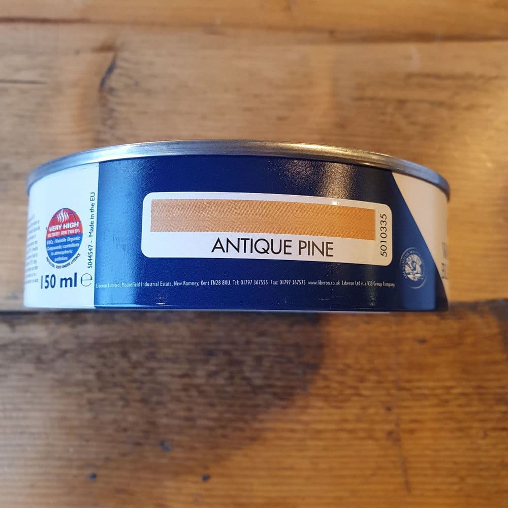 Wax Polish Black Bison Antique Pine 150ml