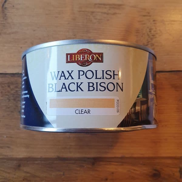Wax Polish Black Bison Clear 500ml