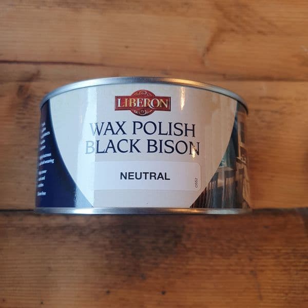 Wax Polish Black Bison Neutral 500ml