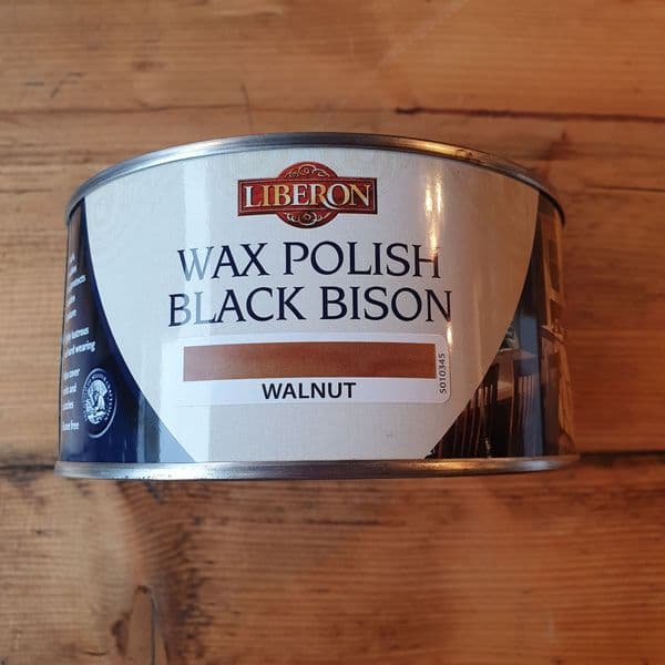 Wax Polish Black Bison Walnut 500ml