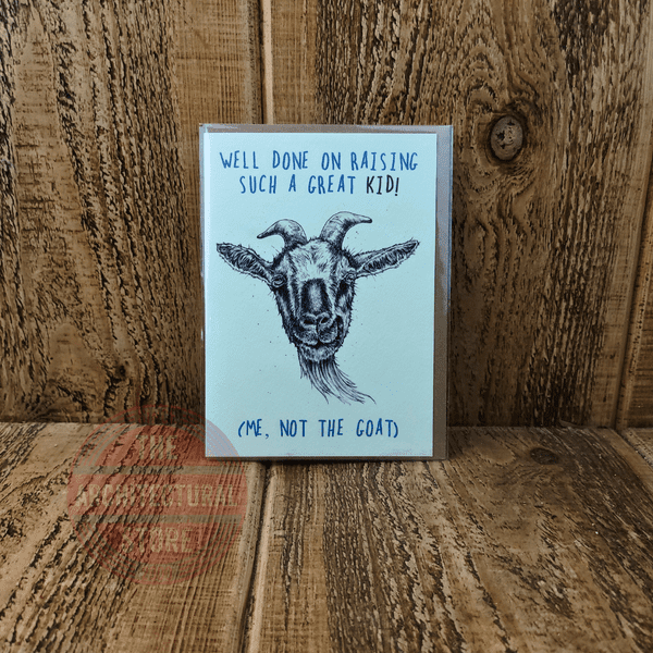 Well Done On Raising Such A Great Kid! Birthday / Greetings Cards