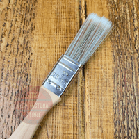 Wooden Synthetic Bristle Paint Brushes