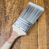 Wooden Synthetic Bristle Paint Brushes