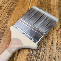 Wooden Synthetic Bristle Paint Brushes