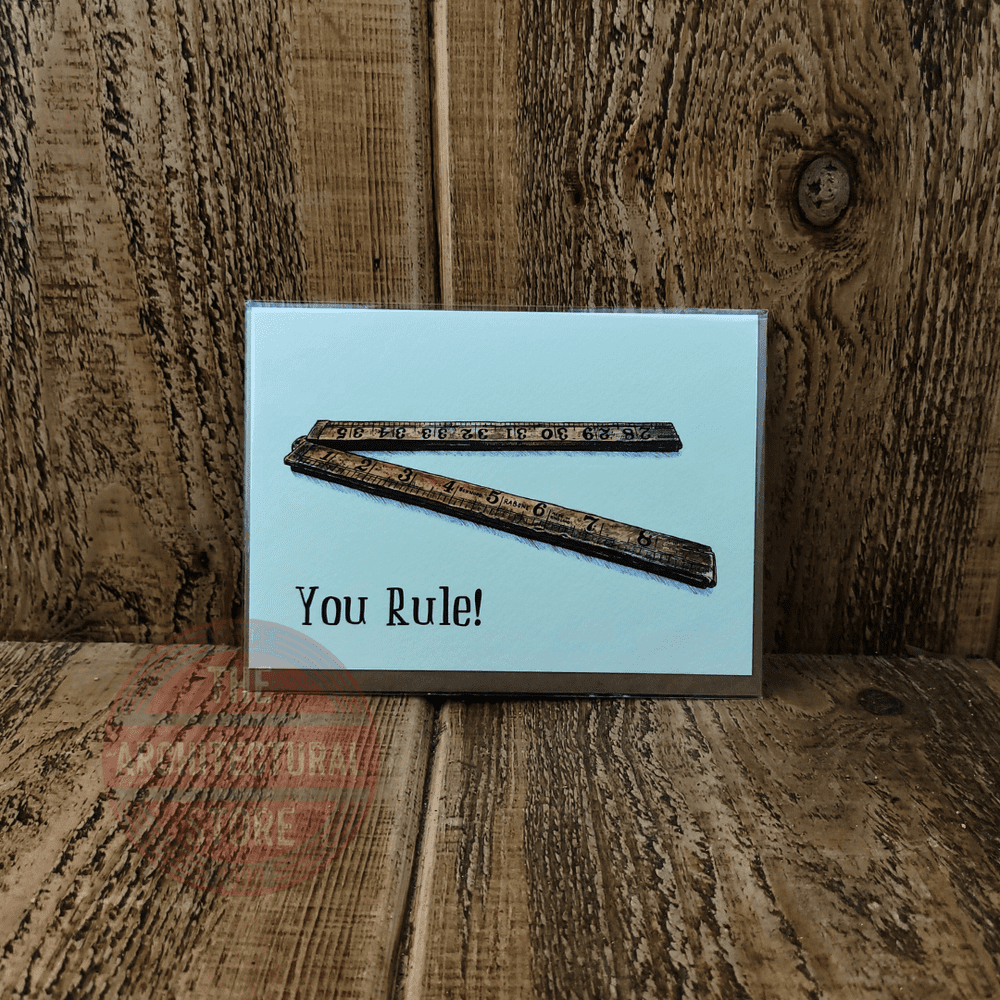 You Rule Ribbon You Rule Birthday / Greetings Cards