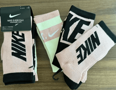 Nike Everyday Cushioned Elite Sock - Various Colours & Sizes - 3 Pack