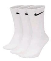 Nike Sports Socks - 3 Pair Pack - Lightweight - Crew Ankle Socks