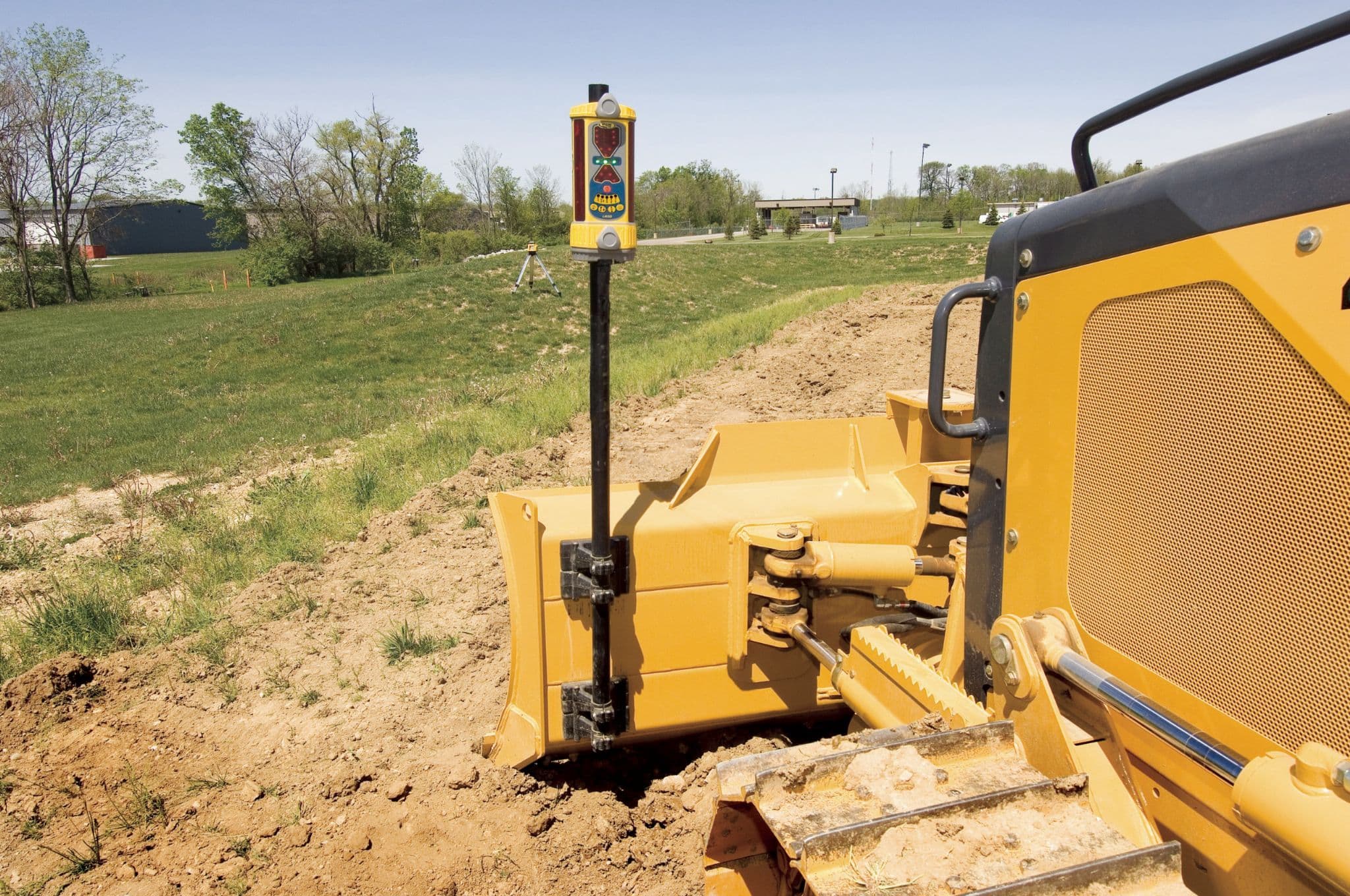 Spectra Precision LR50W Laser Machine Display Receiver with Mag Mount