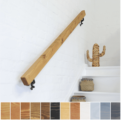 Solid Wood Handrails & Bannister Rails